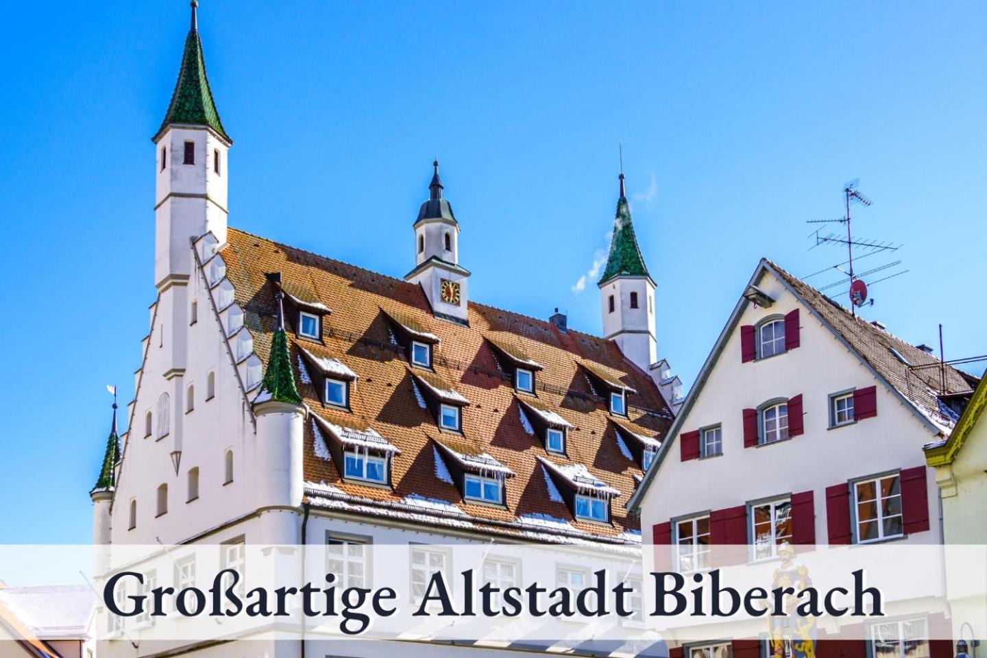 Relaxapartment 15 Massagesessel Smarttv Kueche Biberach an der Riss Bagian luar foto